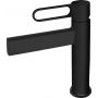 FDesign Zaffiro FD1ZFR222 bateria umywalkowa stojąca czarna zdj.1