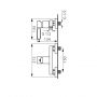 FDesign Zaffiro FD1ZFR722 bateria prysznicowa ścienna czarna zdj.2