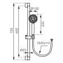 FDesign Inula FD310422 zestaw prysznicowy zdj.2