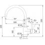 Franke Orion 1430733330 zlewozmywak z baterią czarny/czarny zdj.10