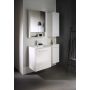 Geberit Selnova Square 501236001 umywalka z szafką 60 cm białą zdj.5