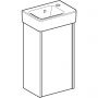 Geberit Selnova Square 504130001 umywalka z szafką 36 cm białą zdj.3
