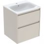 Geberit Selnova Square 504137DB1 umywalka z szafką 55 cm zdj.1
