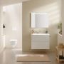 Geberit Selnova Square 504137PS1 umywalka z szafką 55 cm dąb zdj.6