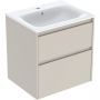 Geberit Selnova Square 504138DB1 umywalka z szafką 60 cm zdj.1