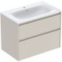 Geberit Selnova Square 504139DB1 umywalka z szafką 80 cm zdj.1