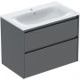 Geberit Selnova Square 504139JK1 umywalka z szafką 80 cm zdj.1