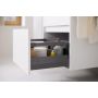 Geberit Selnova Square 504139PS1 umywalka z szafką 80 cm dąb zdj.6