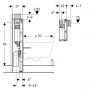Geberit Duofix 111003002 stelaż podtynkowy do miski wc wiszącej zdj.3