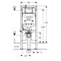 Geberit Duofix 111796002 stelaż podtynkowy do miski wc wiszącej zdj.2