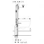 Geberit Duofix 111796002 stelaż podtynkowy do miski wc wiszącej zdj.3