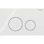 Geberit Sigma40 115628SI1 przycisk spłukujący do wc biały zdj.1