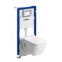 Geberit Duofix 118344002 zestaw wc stelaż + miska + deska zdj.1