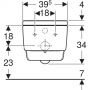 Geberit AquaClean 146210211 toaleta myjąca wisząca bez kołnierza ze spłukiwaniem wirowym zdj.3
