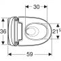 Geberit AquaClean 146210211 toaleta myjąca wisząca bez kołnierza ze spłukiwaniem wirowym zdj.2