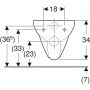 Geberit Selnova 500349011 miska wc wisząca bez kołnierza biały zdj.2