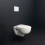 Geberit Selnova 503083001 miska wc z deską wolnoopadającą wisząca bez kołnierza spłukiwanie wirowe biały połysk zdj.5