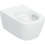 Geberit Smyle Square 503170001 miska wc wisząca bez kołnierza ze spłukiwaniem wirowym biały połysk zdj.1