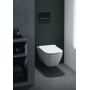 Geberit Smyle Square 503171001 miska wc z deską wolnoopadającą wisząca bez kołnierza ze spłukiwaniem wirowym biały połysk zdj.6