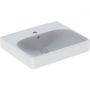 Geberit Smyle Square 500256011 umywalka 50x41 cm prostokątna ścienna-meblowa-wpuszczana biała zdj.1