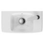 Geberit Selnova Compact 500318015 umywalka 45x25 cm prostokątna ścienna biała zdj.5