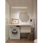 Geberit Variform 500740012 umywalka 55x45 cm prostokątna wpuszczana biała zdj.5