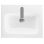Geberit Selnova Square 500994001 umywalka 60x48 cm prostokątna meblowa-wpuszczana biała zdj.8