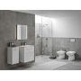 Geberit Selnova Square 500994001 umywalka 60x48 cm prostokątna meblowa-wpuszczana biała zdj.9