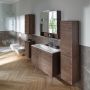 Geberit Selnova Square 500997001 umywalka 100x48 cm prostokątna meblowa-wpuszczana biała zdj.6