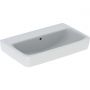 Geberit Selnova Compact 501892007 umywalka 65x40 cm prostokątna ścienna-nablatowa biała zdj.1