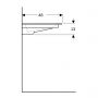 Geberit One 505002001 umywalka 60x48 cm prostokątna meblowa biała zdj.4