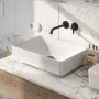 Geberit Variform 500779012 umywalka 55x40 cm prostokątna nablatowa biała zdj.7