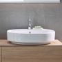 Geberit Variform 500775012 umywalka 50x40 cm owalna nablatowa biała zdj.7