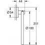 Grohe Essentials 40365GL1 wieszak na ręcznik złoty zdj.2