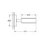 Grohe Essentials 40369A01 uchwyt do akcesoriów hard graphite zdj.2