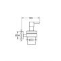 Grohe Essentials 40448001 dozownik do mydła 160 ml starlight chrome zdj.2