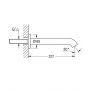 Grohe Essence 13449GL1 wylewka do baterii wannowej złota zdj.2