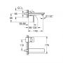 Grohe Lineare 19409AL1 bateria umywalkowa podtynkowa brushed hard graphite zdj.2