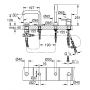 Grohe Essence 19578GL1 bateria wannowo-prysznicowa nawannowa złota zdj.2
