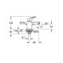 Grohe Grohtherm 20617001 zawór umywalkowy stojąca chrom zdj.2