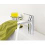 Grohe Eurosmart Cosmopolitan 23325000 bateria umywalkowa stojąca starlight chrome zdj.7