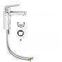 Grohe Eurosmart Cosmopolitan 23327000 bateria umywalkowa stojąca starlight chrome zdj.4