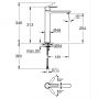 Grohe Lineare New 234052431 bateria umywalkowa stojąca czarna zdj.3