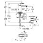 Grohe Eurocube 23445000 bateria umywalkowa stojąca starlight chrome zdj.2