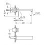 Grohe Eurocube 23447000 bateria umywalkowa podtynkowa starlight chrome zdj.2