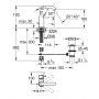 Grohe Essence 23462DC1 bateria umywalkowa stojąca stal zdj.2
