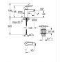 Grohe Start 235512432 bateria umywalkowa stojąca czarna zdj.2