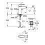 Grohe Start 235752432 bateria umywalkowa stojąca czarna zdj.2