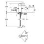 Grohe Essence 23590001 bateria umywalkowa stojąca chrom zdj.2