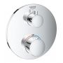 Grohe Grohtherm 24076000 bateria wannowo-prysznicowa podtynkowa termostatyczna starlight chrome zdj.1